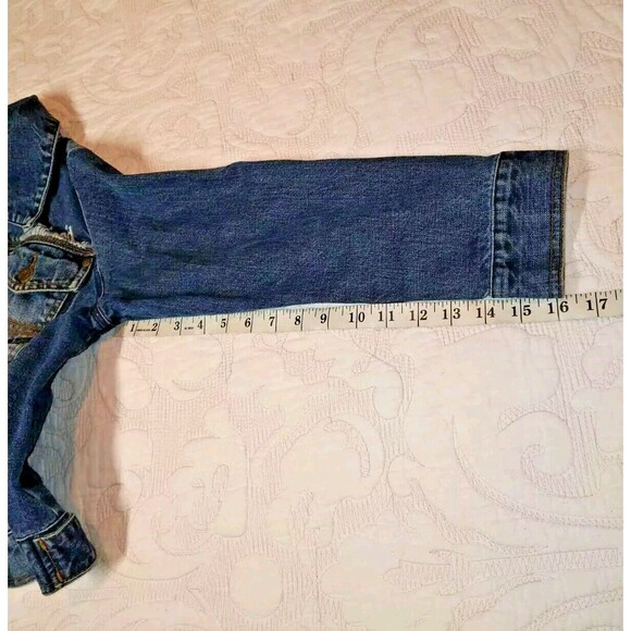Timberland Kids Denim Jean Jackets Size Small (8-10) - Picture 5 of 9